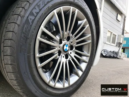 BMW F10 520d 휠 상처 수리 후 고스트 크롬 휠도색 / 용인 처인구