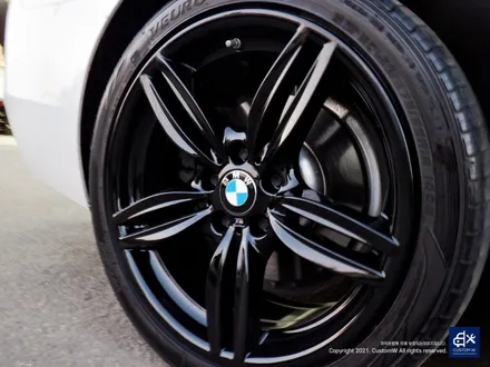 BMW 530d 휠수리 후 블랙유광 휠도색 / 용인 처인구
