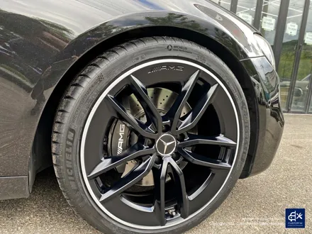 벤츠 E53 AMG 휠수리 후 매트 블랙 실버 투톤 휠도색 / 용인 처인구