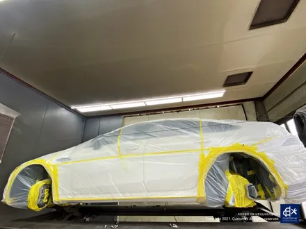 벤츠 GT43 AMG 블랙 실버 투톤 휠도색 & 카본 세라믹 골드 캘리퍼 도색 / 용인 처인구