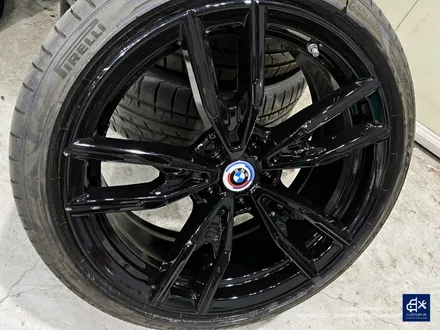 BMW G20 M340i 블랙유광 휠도색 + 레드 캘리퍼 도색 / 용인 처인구