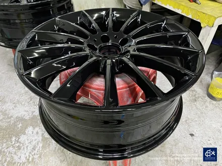 벤츠 CLS450 20인치 마차휠 블랙유광 휠도색 / 용인 처인구