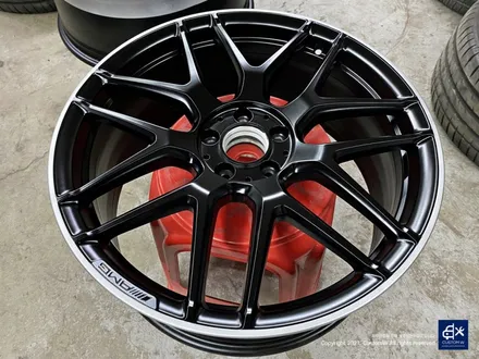 벤츠 S63 AMG 쿠페 휠수리 후 블랙 실버 투톤 무광 휠도색 / 용인 처인구