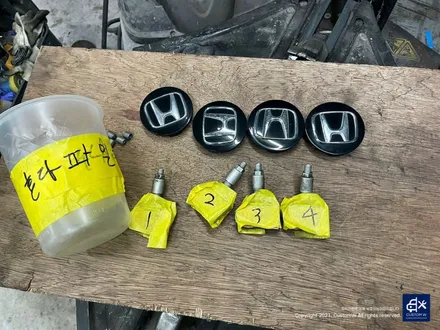 혼다 파일럿 휠수리 후 블랙 유광 휠도색 / 용인 처인구