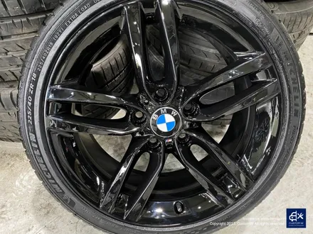 BMW 118d 461M 휠수리 후 블랙유광 휠도색 / 용인 처인구