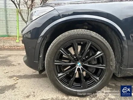 BMW G05 X5 740M 20인치 휠 상처 수리 후, 유광 블랙 휠도색 / 용인 처인구