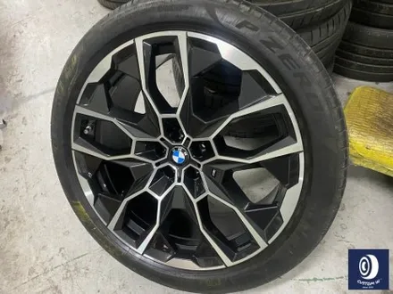BMW X7 913M 22인치 휠 상처 수리 후, 다이아몬드 커팅 휠 복원 / 용인 처인구