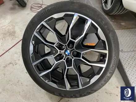 BMW X7 40i 913M 22인치 휠 상처 수리 후, 다이아몬드 커팅 휠 복원 / 용인 처인구