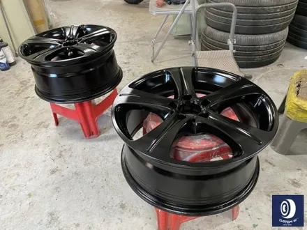 벤츠 W213 E300 18인치 휠 상처 수리 후, 다이아몬드 커팅 가공을 이용한 블랙 폴리시 휠 만들기_! / 용인 처인구