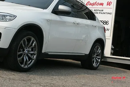 BMW의 SUV들 고스트크롬의 향연 그리고 캘리퍼 화이트 도색.(X3, X6) / 용인 처인구