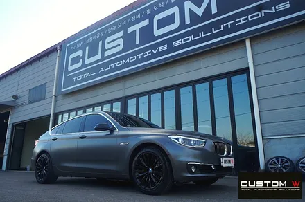 BMW 5GT 블랙유광 휠 도색 / 용인 처인구