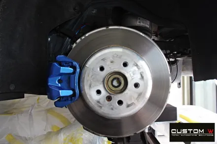 BMW 신형 G05 X5 30d 블랙유광 휠도색 + 블루 캘리퍼 도색 / 용인 처인구