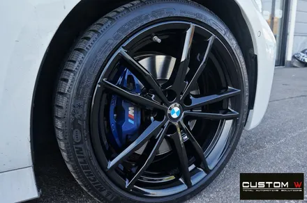 BMW G20 330i 블랙유광 휠도색 / 용인 처인구