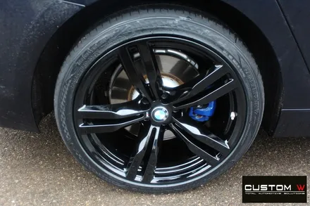 BMW 6GT 640i 20인치 휠 상처 수리 후 블랙유광 휠도색 / 용인 처인구