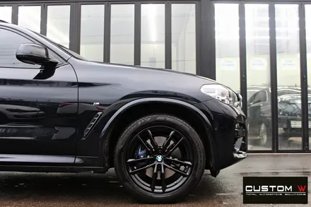 BMW X4 19인치 휠 블랙유광 휠도색 / 용인 처인구