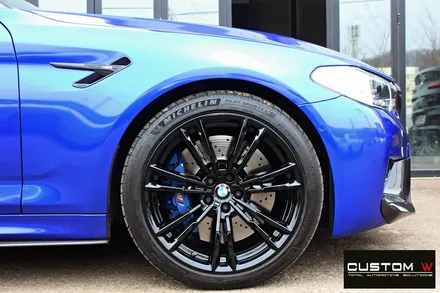 BMW F90 M5 블랙유광 휠도색 / 용인 처인구
