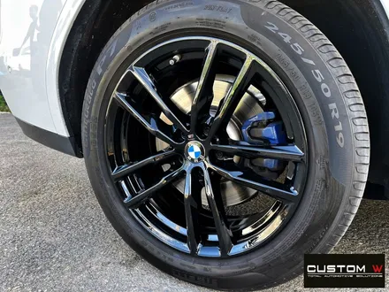 BMW X4 20d 블랙유광 휠도색 / 용인 처인구