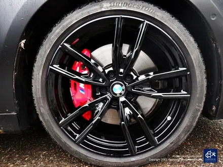 BMW M440i 블랙유광 휠도색 + 레드 캘리퍼 도색 / 용인 처인구