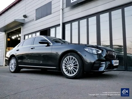 벤츠 E250 휠수리 후 실버 휠복원 휠도색 / 용인 처인구