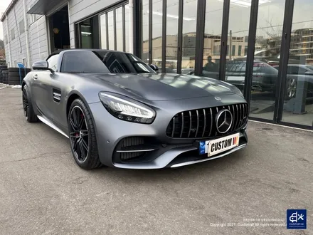 벤츠 GTC AMG 블랙실버 무광 투톤 휠도색 / 용인 처인구