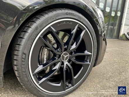 벤츠 E53 AMG 휠수리 후 매트 블랙 실버 투톤 휠도색 / 용인 처인구