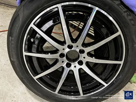벤츠 GLB35 AMG 블랙 폴리시 휠도색 / 용인 처인구
