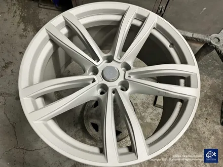 BMW G30 530i 647M 박리 후 블랙유광 휠도색 / 용인 처인구