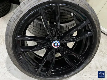 BMW G20 M340i 블랙유광 휠도색 + 레드 캘리퍼 도색 / 용인 처인구