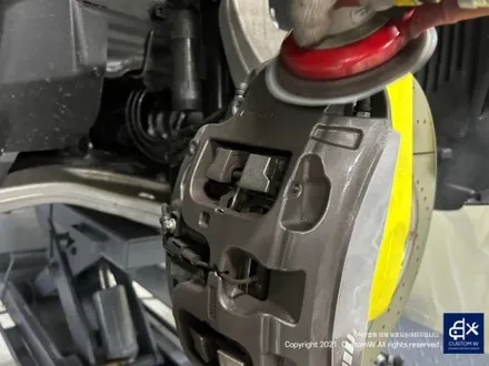 벤츠 GLE53 AMG 블랙 유광 휠도색 그리고 레드 캘리퍼 도색까지_! 완벽한 컬러 밸런스_! / 용인 처인구