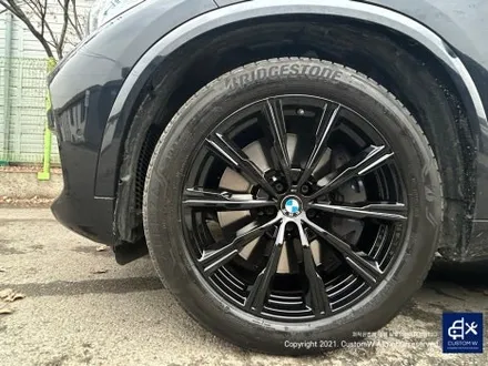 BMW G05 X5 740M 20인치 휠 상처 수리 후, 유광 블랙 휠도색 / 용인 처인구