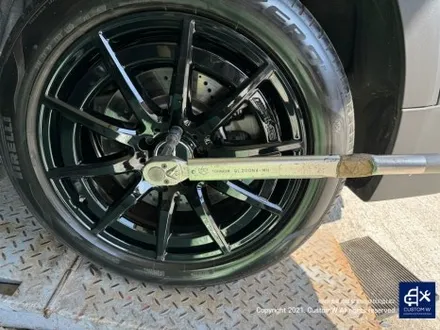 벤츠 GLB35 AMG 하이그로시 블랙 (유광 블랙) 휠 도색 작업으로 확 달라진 느낌 적인 느낌?! / 용인 처인구
