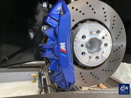 BMW G87 M2 930M 블랙 유광 휠도색 + 레드 캘리퍼 도색 커스텀W에 자주 입고되는 포켓 머신~~! / 용인 처인구