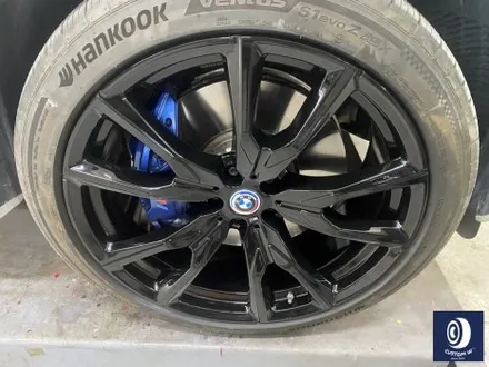 BMW X7 755M 22인치 휠 상처 수리 후, 제트 블랙 휠복원 / 휠도색 / 용인 처인구