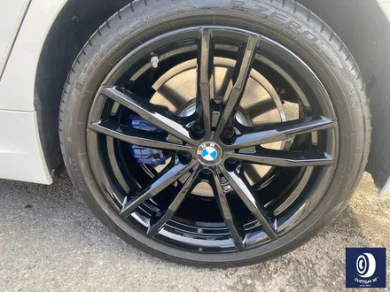 BMW 330e 휠 상처 수리 후, 블랙 유광 휠도색 / 용인 처인구