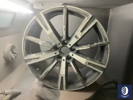 신차 출고 작업 / 미등록 차량 BMW G60 530i 하이그로시 블랙 (검정유광)  휠도색 + 레드 캘리퍼 도색 (feat. 늘 하던 대로~! 입출고 과정 공유) / 용인 처인구
