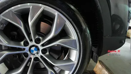 올바른 다이아몬드컷팅 휠수리로 BMW X4의 휠을 복원 하였습니다. by 커스텀W / 용인 처인구