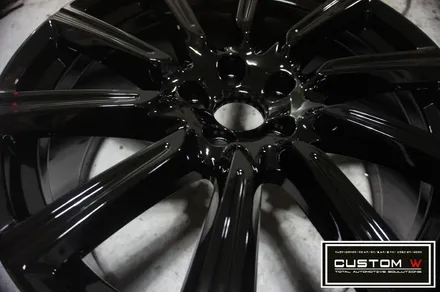 볼보 XC90 덩치큰 SUV에 어울리는 휠도색과 캘리퍼도색. / 용인 처인구