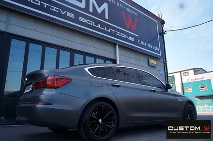 BMW 5GT 블랙유광 휠 도색 / 용인 처인구