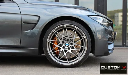BMW F80 M3 카본 세라믹 골드 캘리퍼 도색 / 용인 처인구