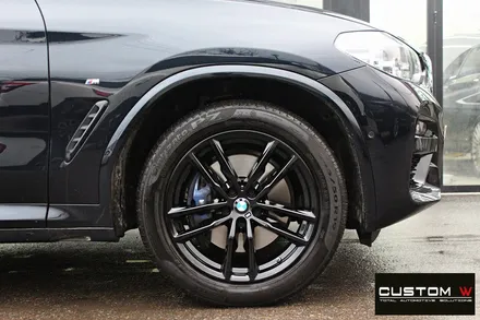 BMW X4 19인치 휠 블랙유광 휠도색 / 용인 처인구