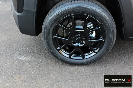 지프(JEEP) 레니게이드 블랙유광 휠도색 / 용인 처인구