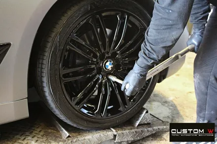 BMW G30 530i 19인치 664M 블랙유광 휠도색 / 용인 처인구