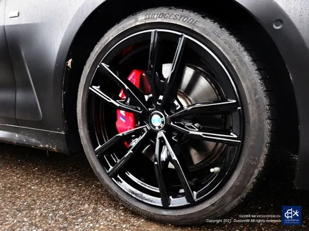 BMW M440i 블랙유광 휠도색 + 레드 캘리퍼 도색 / 용인 처인구