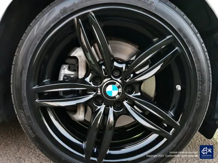 BMW 530d 휠수리 후 블랙유광 휠도색 / 용인 처인구