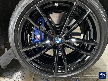 BMW G20 330e 잘못된 휠수리 이력 박리 후 블랙유광 휠도색 / 용인 처인구