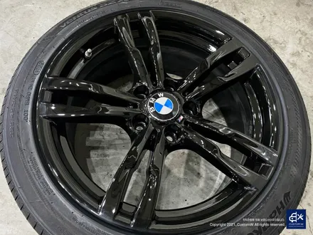 BMW F30 320d 441M 18인치 휠 상처 수리 후 블랙유광 휠도색 / 용인 처인구