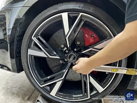 아우디 RS6 아반트 다이아몬드 컷팅 휠수리 휠복원 / 용인 처인구