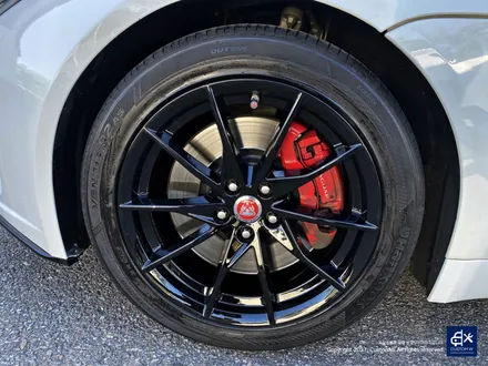재규어 F타입(F-TYPE) 휠수리 후 블랙유광 휠도색 / 용인 처인구