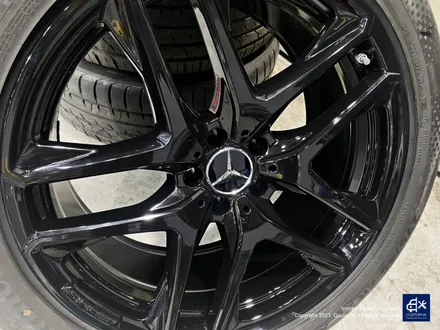 벤츠 신차 GLE53 AMG 블랙유광 휠도색 & 레드 캘리퍼 도색 / 용인 처인구