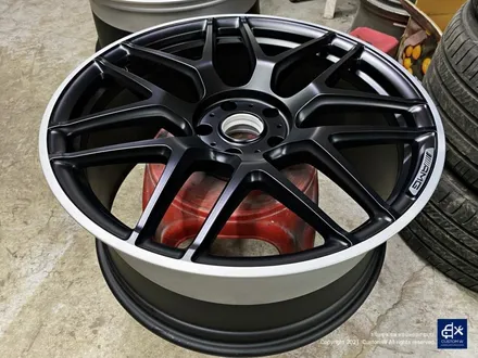 벤츠 G63 AMG G바겐 22인치 블랙 실버 투톤 무광 휠도색 / 용인 처인구